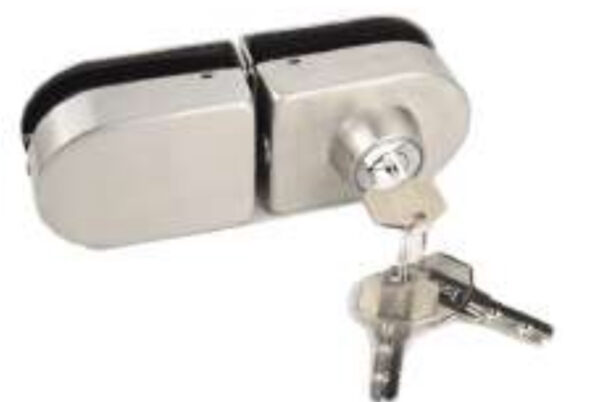 CERRADURA ANTIPALANCA SIMPLE VIDRIO - VIDRIO