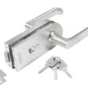CERRADURA CON MANILLA - LLAVE  VIDRIO - MURO